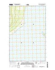 Garden Island West Minnesota Current topographic map, 1:24000 scale, 7.5 X 7.5 Minute, Year 2016
