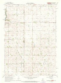 Garretson East South Dakota Historical topographic map, 1:24000 scale, 7.5 X 7.5 Minute, Year 1967