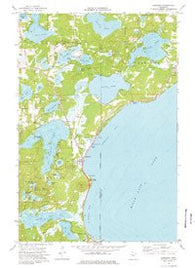 Garrison Minnesota Historical topographic map, 1:24000 scale, 7.5 X 7.5 Minute, Year 1973