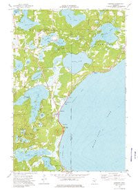 Garrison Minnesota Historical topographic map, 1:24000 scale, 7.5 X 7.5 Minute, Year 1973