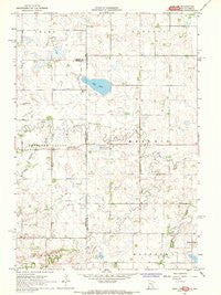 Gary NW Minnesota Historical topographic map, 1:24000 scale, 7.5 X 7.5 Minute, Year 1967
