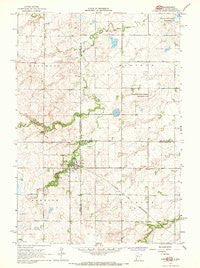 Gary South Dakota Historical topographic map, 1:24000 scale, 7.5 X 7.5 Minute, Year 1967