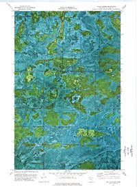 Gates Corner Minnesota Historical topographic map, 1:24000 scale, 7.5 X 7.5 Minute, Year 1973