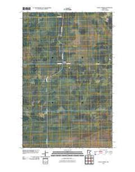 Gates Corner Minnesota Historical topographic map, 1:24000 scale, 7.5 X 7.5 Minute, Year 2010
