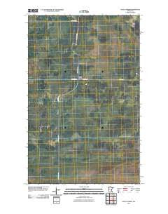 Gates Corner Minnesota Historical topographic map, 1:24000 scale, 7.5 X 7.5 Minute, Year 2010