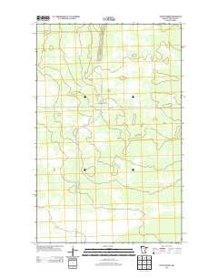 Gates Corner Minnesota Historical topographic map, 1:24000 scale, 7.5 X 7.5 Minute, Year 2013