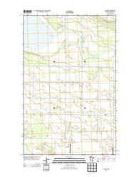 Gatzke Minnesota Historical topographic map, 1:24000 scale, 7.5 X 7.5 Minute, Year 2013