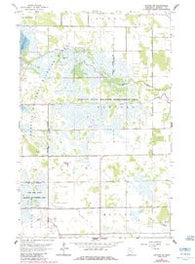 Gatzke SE Minnesota Historical topographic map, 1:24000 scale, 7.5 X 7.5 Minute, Year 1962