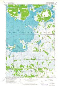 Gatzke SW Minnesota Historical topographic map, 1:24000 scale, 7.5 X 7.5 Minute, Year 1962