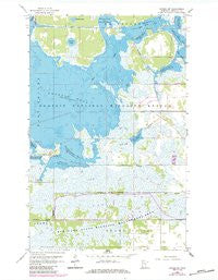 Gatzke SW Minnesota Historical topographic map, 1:24000 scale, 7.5 X 7.5 Minute, Year 1962