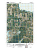 Gatzke NW Minnesota Historical topographic map, 1:24000 scale, 7.5 X 7.5 Minute, Year 2010