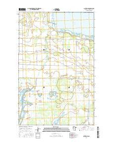Gatzke NW Minnesota Current topographic map, 1:24000 scale, 7.5 X 7.5 Minute, Year 2016