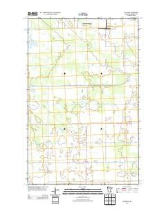 Gatzke SE Minnesota Historical topographic map, 1:24000 scale, 7.5 X 7.5 Minute, Year 2013