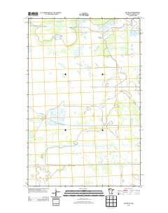 Gatzke SW Minnesota Historical topographic map, 1:24000 scale, 7.5 X 7.5 Minute, Year 2013