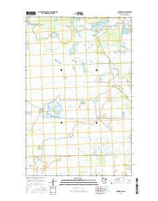 Gatzke SW Minnesota Current topographic map, 1:24000 scale, 7.5 X 7.5 Minute, Year 2016
