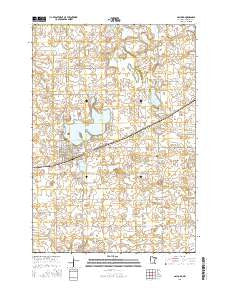 Gaylord Minnesota Current topographic map, 1:24000 scale, 7.5 X 7.5 Minute, Year 2016