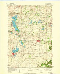 Gaylord Minnesota Historical topographic map, 1:62500 scale, 15 X 15 Minute, Year 1958