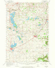 Gaylord Minnesota Historical topographic map, 1:62500 scale, 15 X 15 Minute, Year 1958