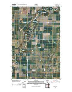 Gentilly Minnesota Historical topographic map, 1:24000 scale, 7.5 X 7.5 Minute, Year 2010