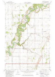 Gentilly Minnesota Historical topographic map, 1:24000 scale, 7.5 X 7.5 Minute, Year 1982
