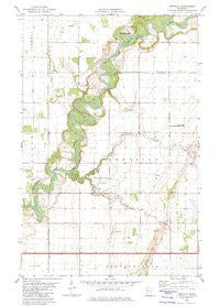 Gentilly Minnesota Historical topographic map, 1:24000 scale, 7.5 X 7.5 Minute, Year 1982