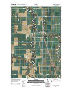 Georgetown Minnesota Historical topographic map, 1:24000 scale, 7.5 X 7.5 Minute, Year 2011