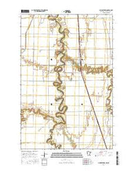 Georgetown Minnesota Current topographic map, 1:24000 scale, 7.5 X 7.5 Minute, Year 2016