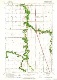 Georgetown Minnesota Historical topographic map, 1:24000 scale, 7.5 X 7.5 Minute, Year 1963