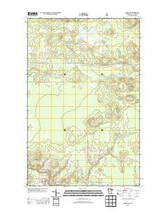 Gheen NW Minnesota Historical topographic map, 1:24000 scale, 7.5 X 7.5 Minute, Year 2013