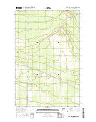 Giant Pine Campground Minnesota Current topographic map, 1:24000 scale, 7.5 X 7.5 Minute, Year 2016
