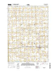 Gibbon Minnesota Current topographic map, 1:24000 scale, 7.5 X 7.5 Minute, Year 2016