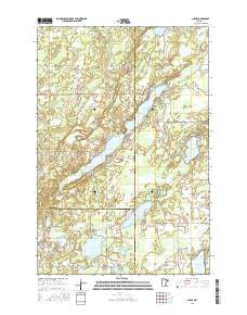 Giese Minnesota Current topographic map, 1:24000 scale, 7.5 X 7.5 Minute, Year 2016
