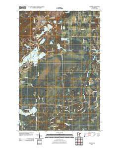 Gilbert Minnesota Historical topographic map, 1:24000 scale, 7.5 X 7.5 Minute, Year 2010