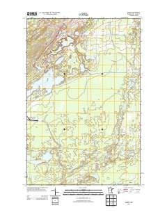 Gilbert Minnesota Historical topographic map, 1:24000 scale, 7.5 X 7.5 Minute, Year 2013