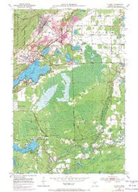 Gilbert Minnesota Historical topographic map, 1:24000 scale, 7.5 X 7.5 Minute, Year 1951