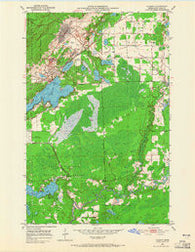 Gilbert Minnesota Historical topographic map, 1:24000 scale, 7.5 X 7.5 Minute, Year 1951