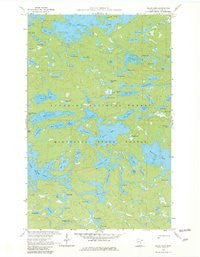 Gillis Lake Minnesota Historical topographic map, 1:24000 scale, 7.5 X 7.5 Minute, Year 1959