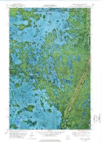 Gimiwan Lake Minnesota Historical topographic map, 1:24000 scale, 7.5 X 7.5 Minute, Year 1973