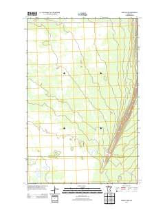 Gimiwan Lake Minnesota Historical topographic map, 1:24000 scale, 7.5 X 7.5 Minute, Year 2013