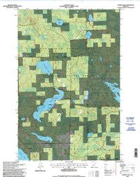 Gimmer Lake Minnesota Historical topographic map, 1:24000 scale, 7.5 X 7.5 Minute, Year 1996