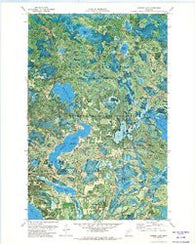 Gimmer Lake Minnesota Historical topographic map, 1:24000 scale, 7.5 X 7.5 Minute, Year 1971