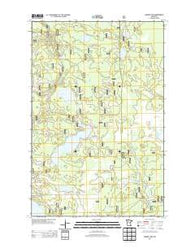 Gimmer Lake Minnesota Historical topographic map, 1:24000 scale, 7.5 X 7.5 Minute, Year 2013