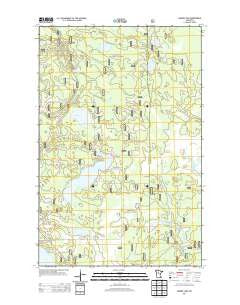 Gimmer Lake Minnesota Historical topographic map, 1:24000 scale, 7.5 X 7.5 Minute, Year 2013