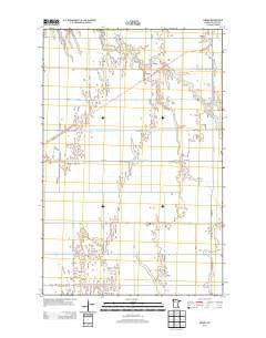 Girard Minnesota Historical topographic map, 1:24000 scale, 7.5 X 7.5 Minute, Year 2013
