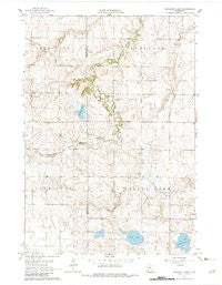 Gislason Lake Minnesota Historical topographic map, 1:24000 scale, 7.5 X 7.5 Minute, Year 1963