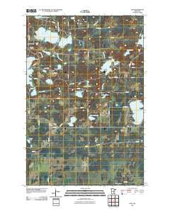 Glen Minnesota Historical topographic map, 1:24000 scale, 7.5 X 7.5 Minute, Year 2010