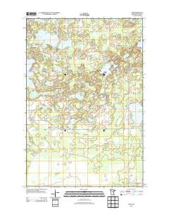 Glen Minnesota Historical topographic map, 1:24000 scale, 7.5 X 7.5 Minute, Year 2013