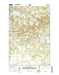 Glen Minnesota Current topographic map, 1:24000 scale, 7.5 X 7.5 Minute, Year 2016