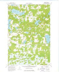 Glen Minnesota Historical topographic map, 1:24000 scale, 7.5 X 7.5 Minute, Year 1973