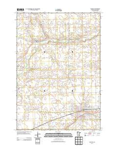 Glencoe Minnesota Historical topographic map, 1:24000 scale, 7.5 X 7.5 Minute, Year 2013